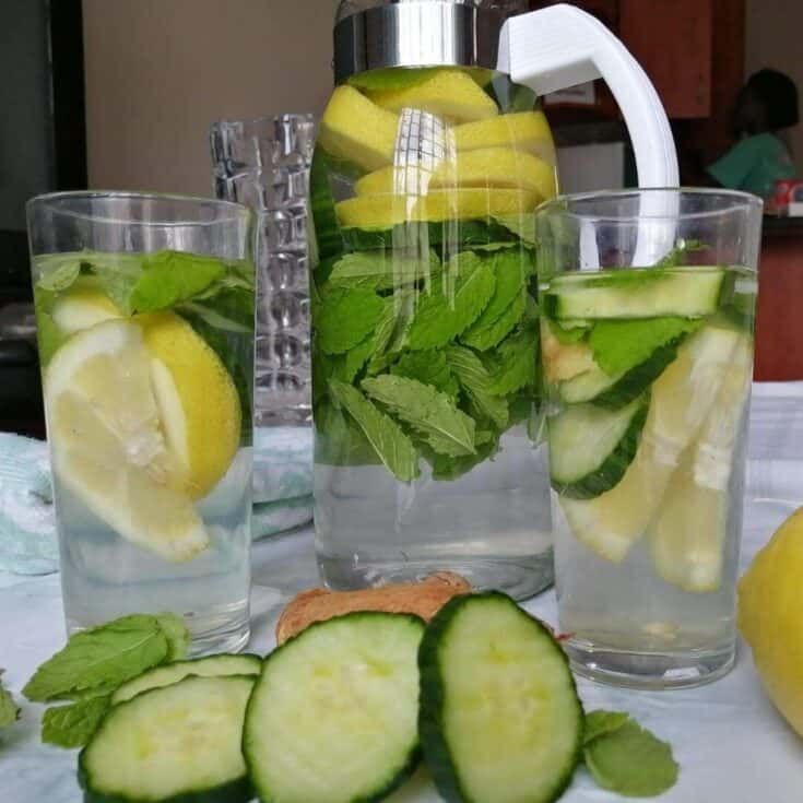 lemon and cucumber water for weight loss