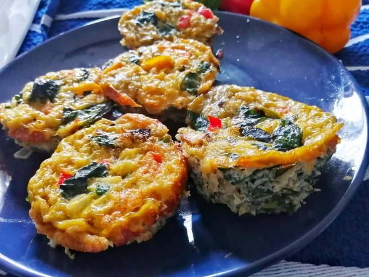egg muffins with spinach 