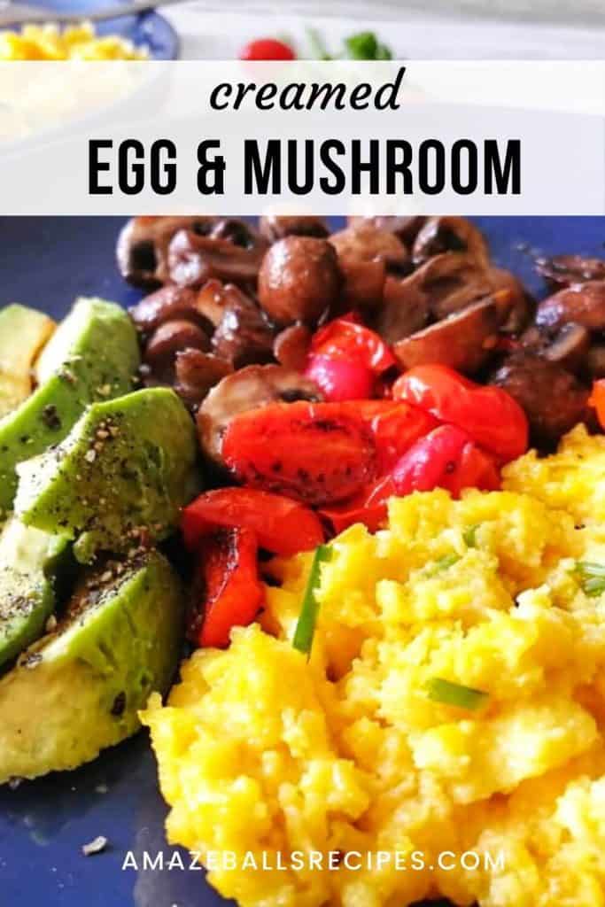 creamed egg and mushroom recipe