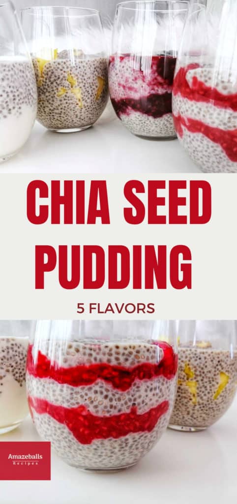 healthy chia seed pudding