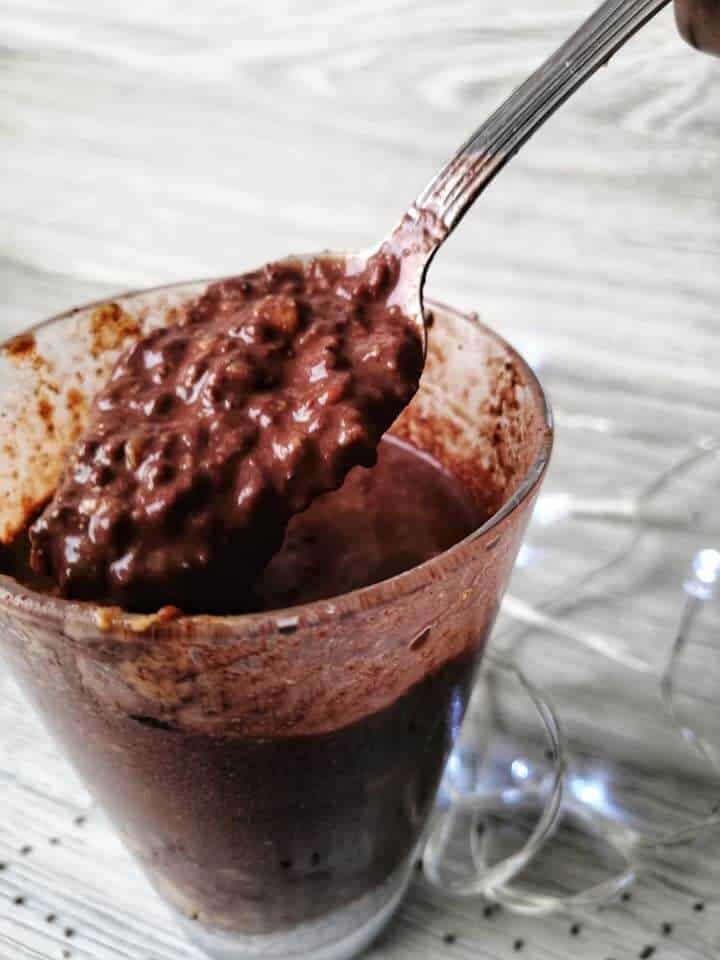 chocolate chia seed pudding 
