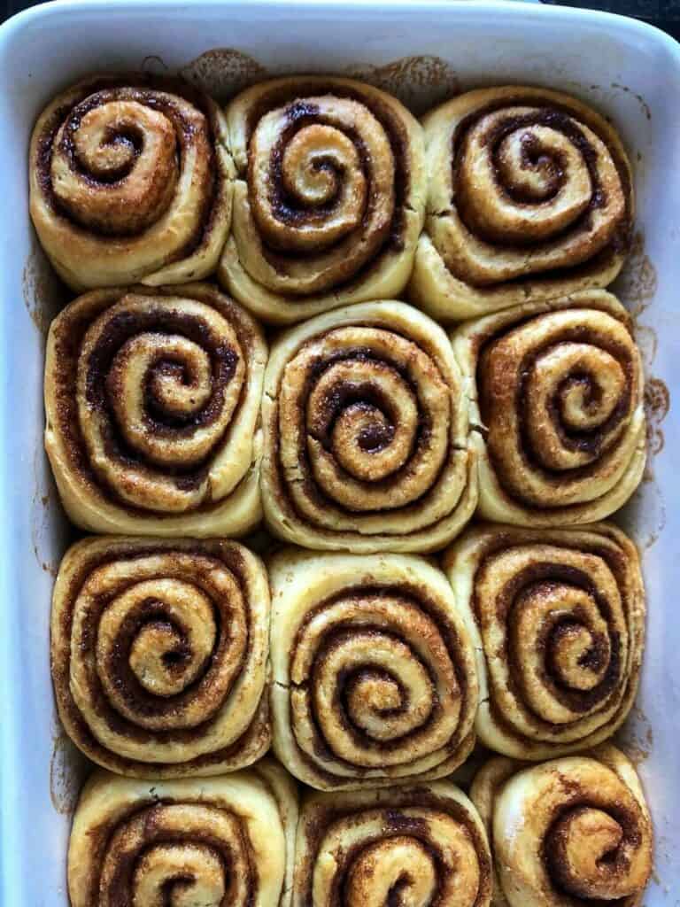 fluffy cinnamon roll recipe